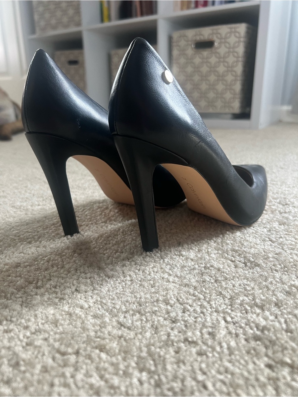 Classic Black Calvin Klein Women's High Heel Pumps -NWOT